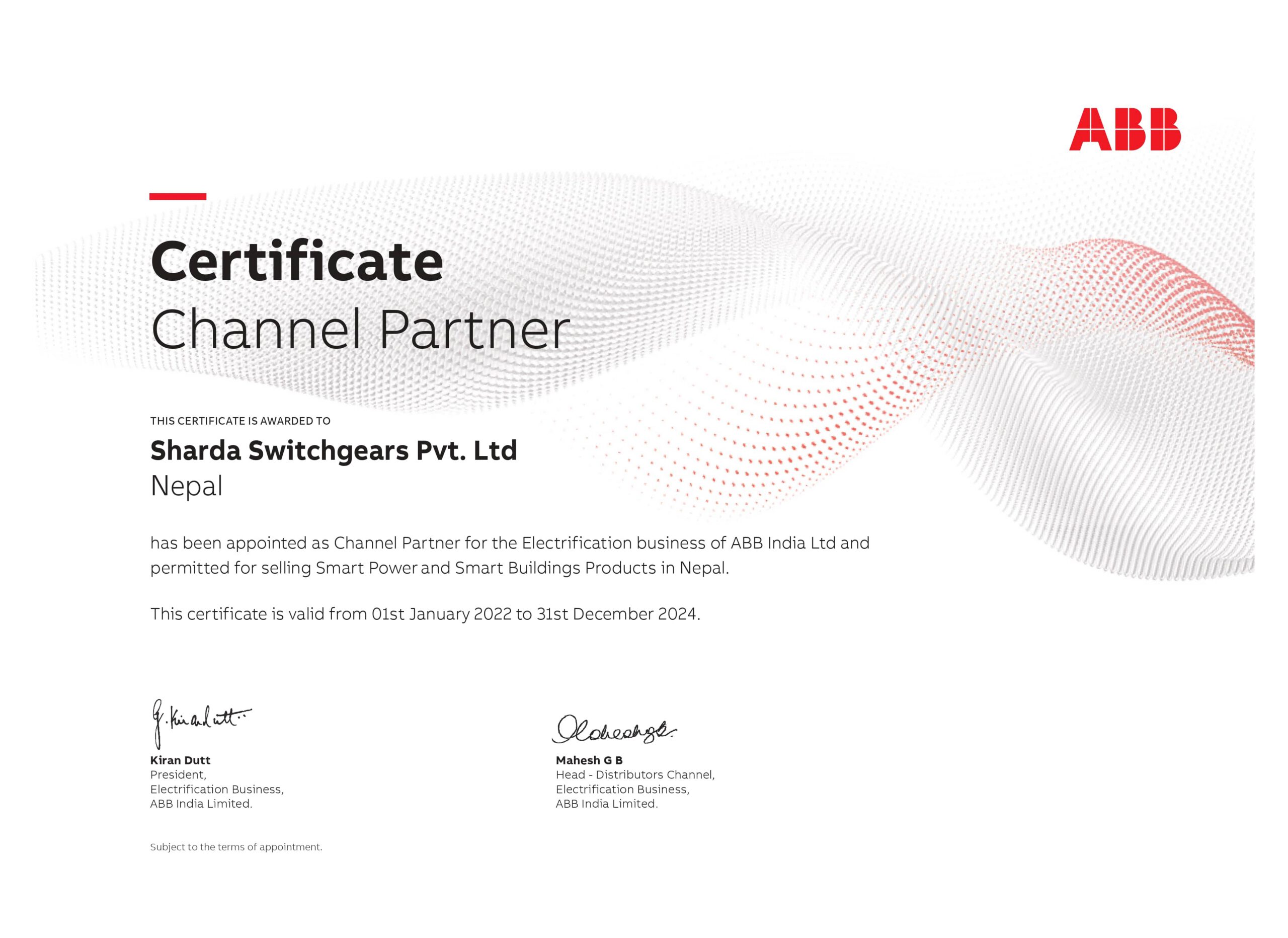 2022_2023_Sharda Switchgears Pvt. Ltd